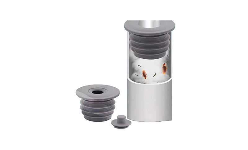 Sewer sealing plug Universal size Insect and odor prevention Elastomeric silica gel