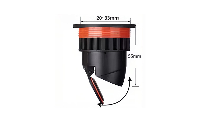Floor drain sensor Deodorization Automatic rebound Magnet adsorption Sewer check valve